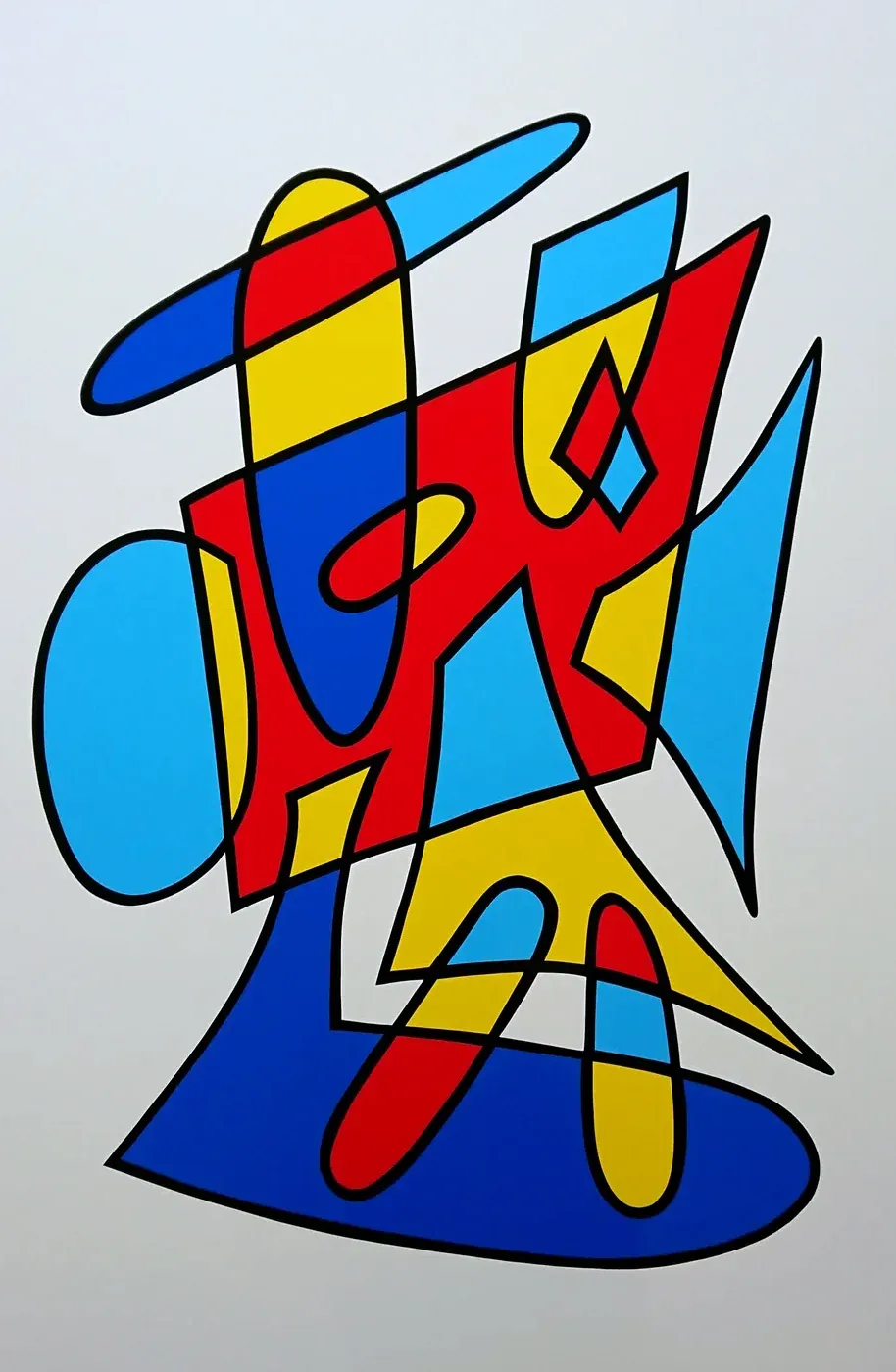 Fragments 1, Folienkunst von John Layers, 2025