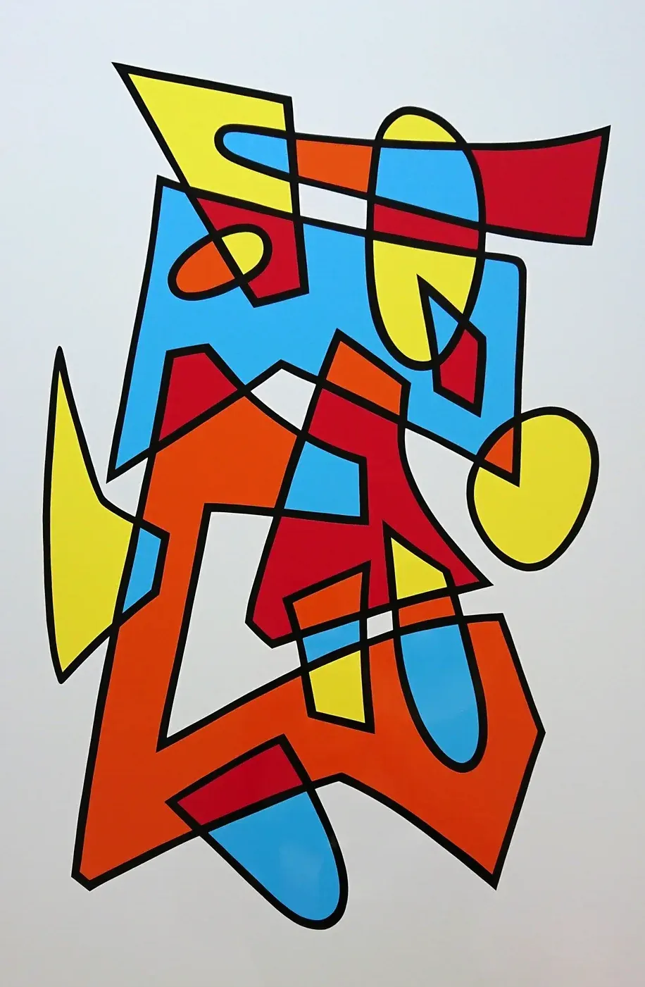 Fragments 2, Folienkunst von John Layers, 2024