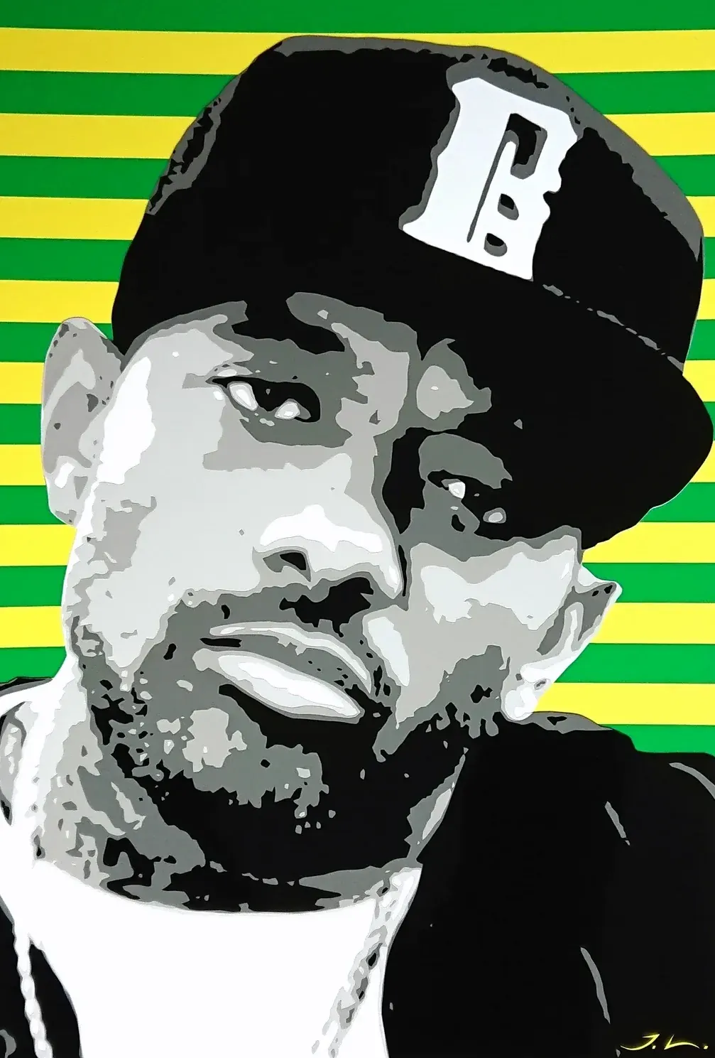 Prodigy, Folienkunst von John Layers, 2021