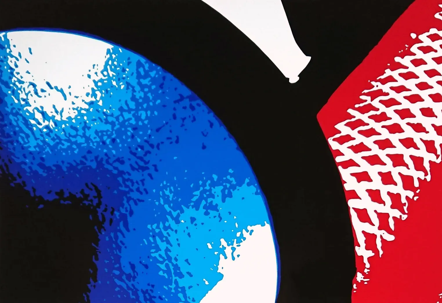 Zoom 1, Folienkunst von John Layers, 2020