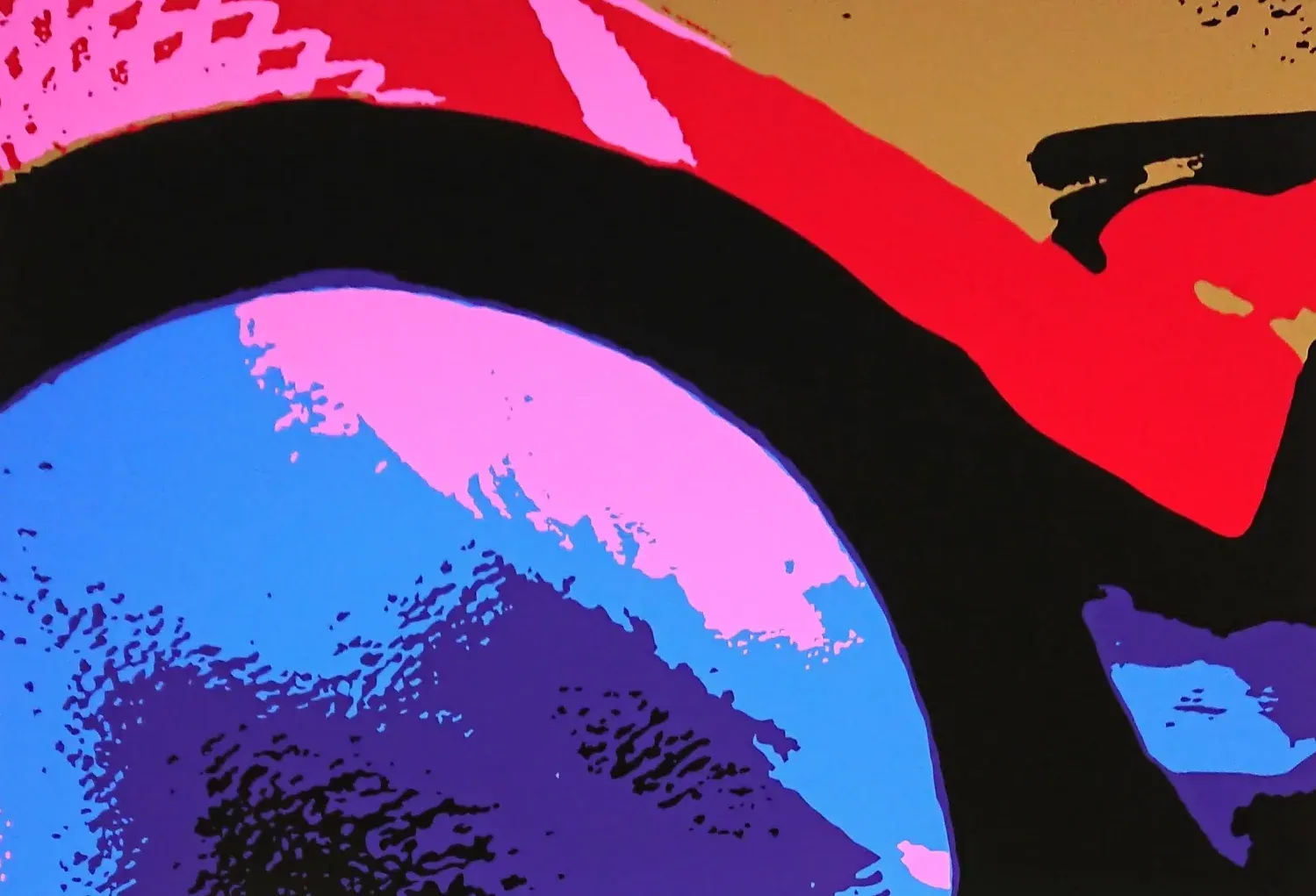 Zoom 2, Folienkunst von John Layers, 2020