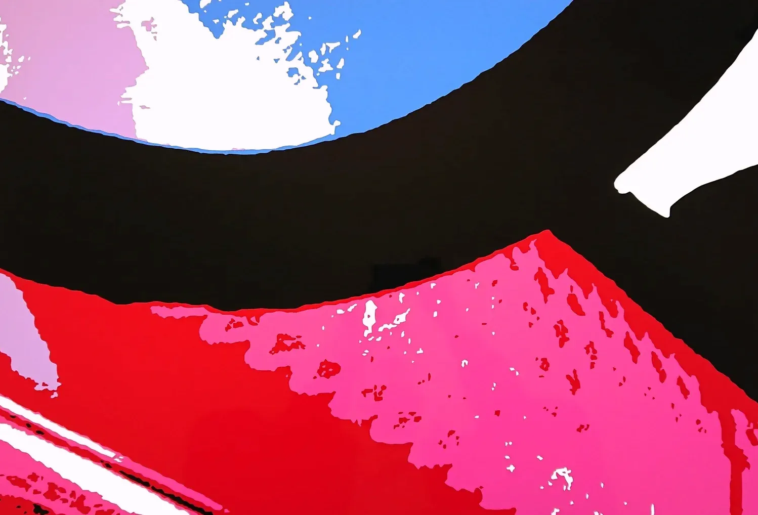 Zoom 3, Folienkunst von John Layers, 2020